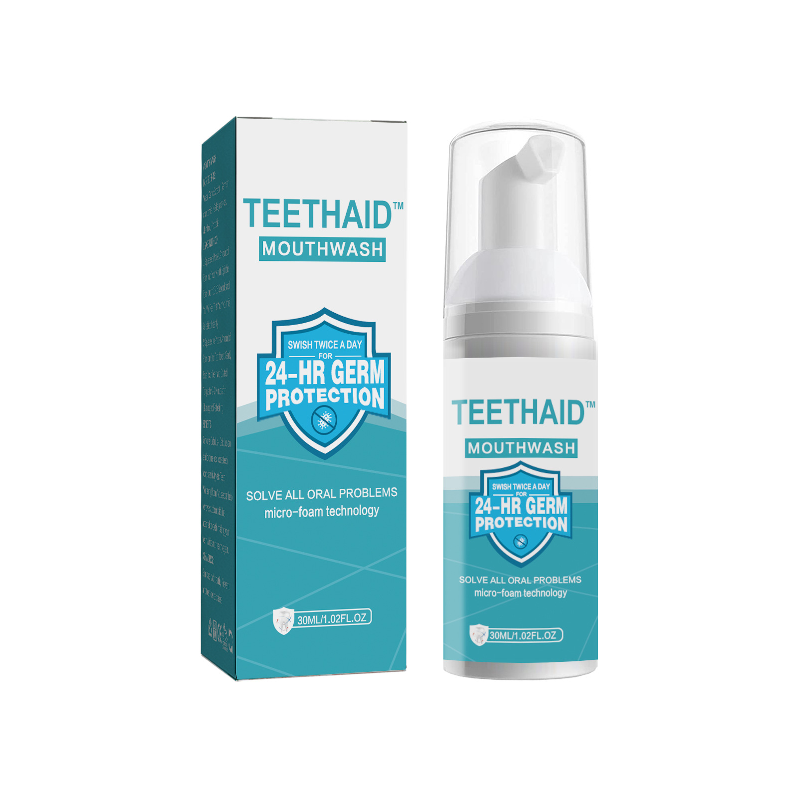 Teeth Cleaning Mousse Toothpaste 30ml 1box