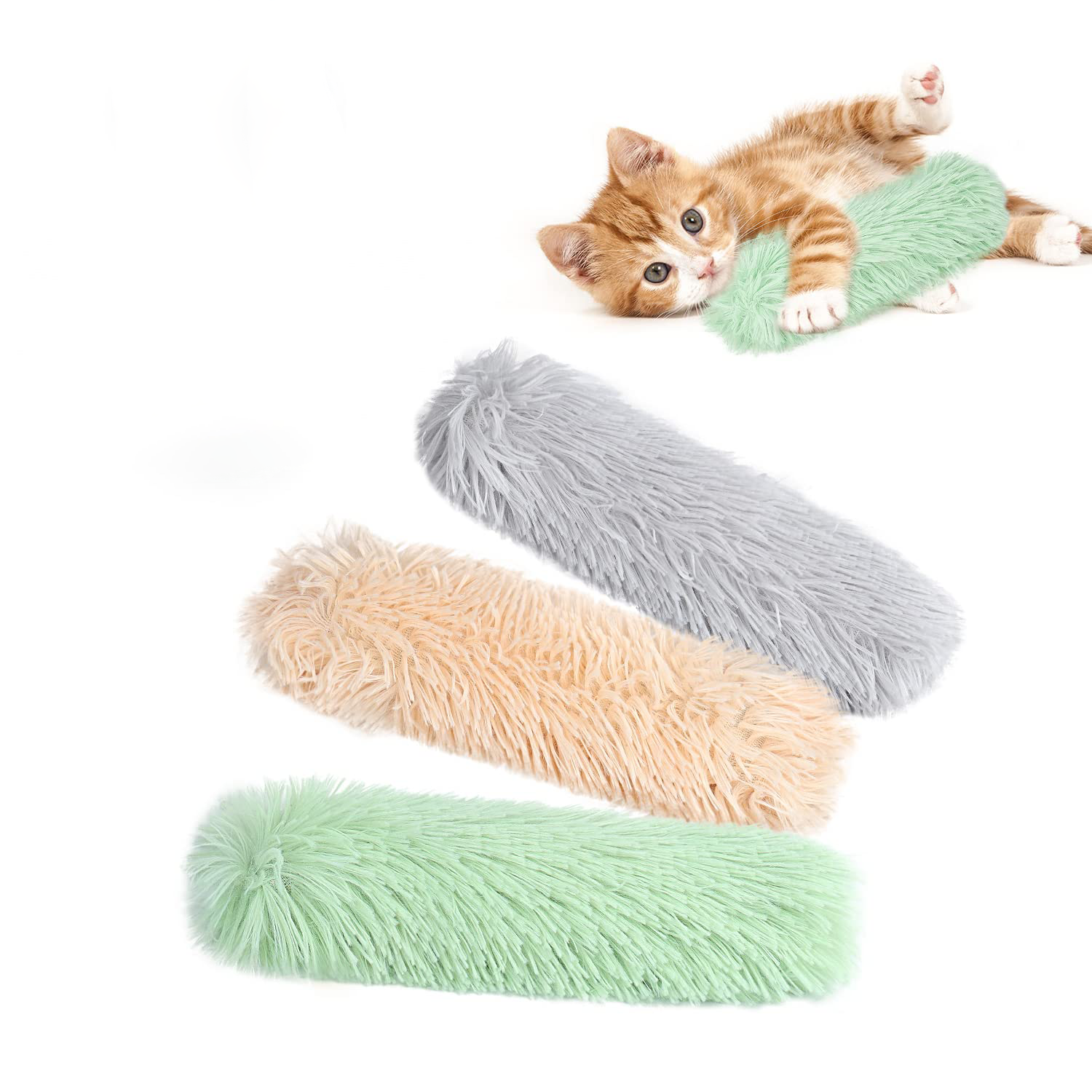 Travesseiros para Gatos 3 Pack com Catnip — Som Crocante